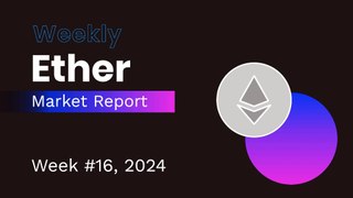 Week #16 - 04.14 to 04.21 ETHER (ETH) Weekly Report #crypto #market #report #ethereum #eth