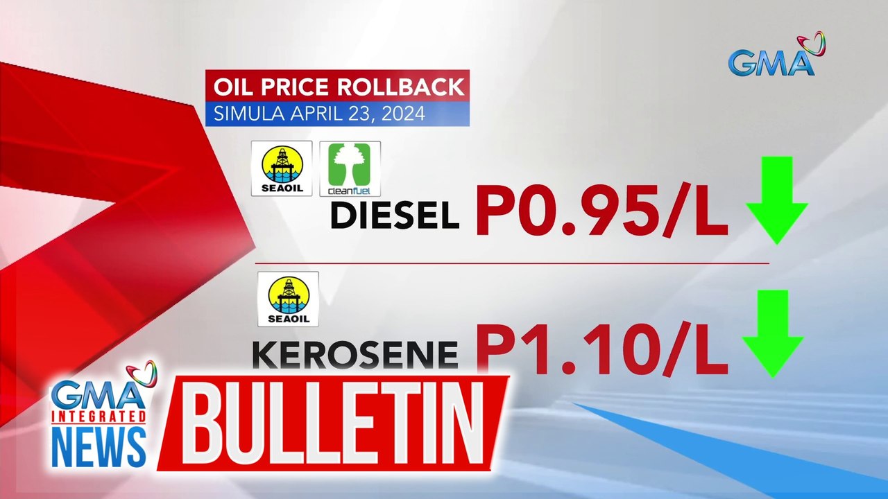 Nag-anunsyo na ang ilang kumpanya ng langis ng paggalaw sa presyo ng mga produktong petrolyo | GMA Integrated News Bulletin