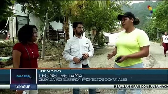En Venezuela las organizaciones públicas organizaron la consulta popular