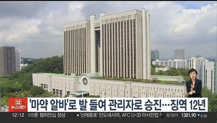 '마약 알바'로 발 들여 관리자로 승진…징역 12년