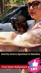 Amrita Arora Spotted In Bandra