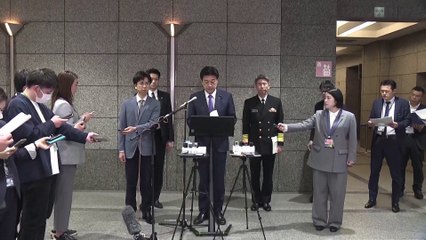 Two Japanese navy helicopters crash during exercise