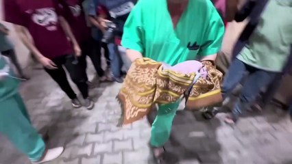 Baby saved from womb of mother killed in Israeli air strike