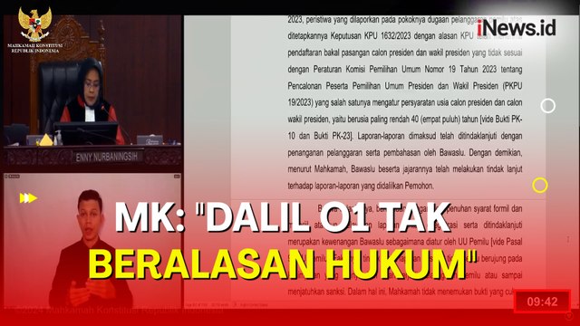 MK Tolak Dalil Kubu Anies-Muhaimin soal Bawaslu Tak Tindaklanjuti Pemilu