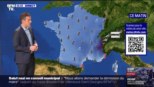 Le temps sera froid au réveil ce lundi, la neige fait son retour sur les massifs