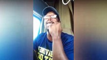L'activiste sénégalais Makhtar le Kagoulard pleure pour son peuple dans son dernier live fcbk