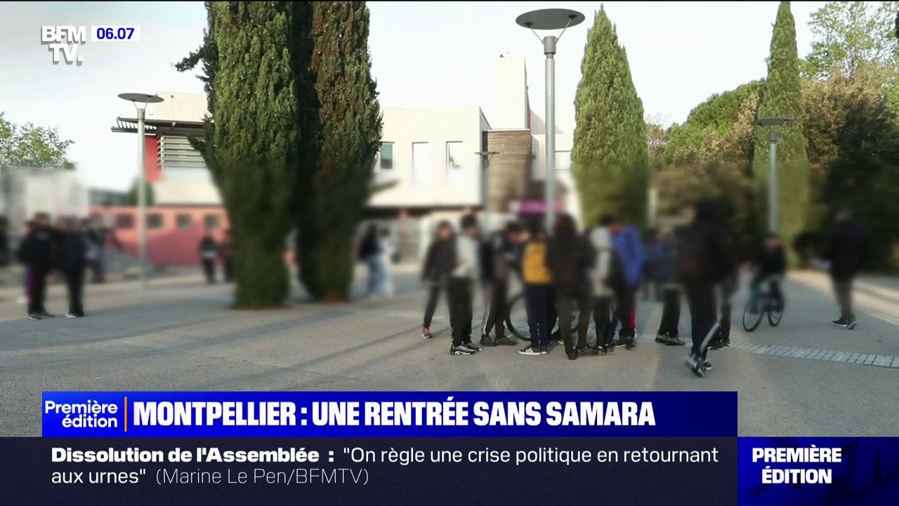Montpellier: 20 jours après son agression, la jeune Samara reprendra les cours à distance