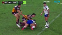 Fogarty's biceps injury. Footage: NRL.com