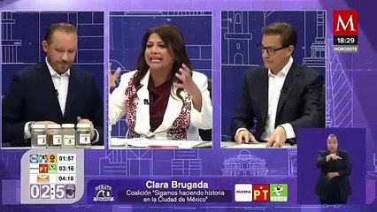 "No tienes autoridad moral": Clara Brugada