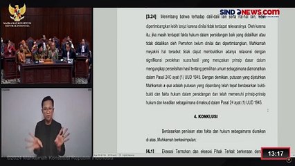 MK Tolak Seluruh Gugatan PHPU Pilpres Anies-Cak Imin