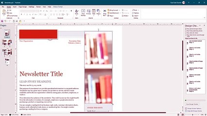 Microsoft Publisher Section 60 Design Checker