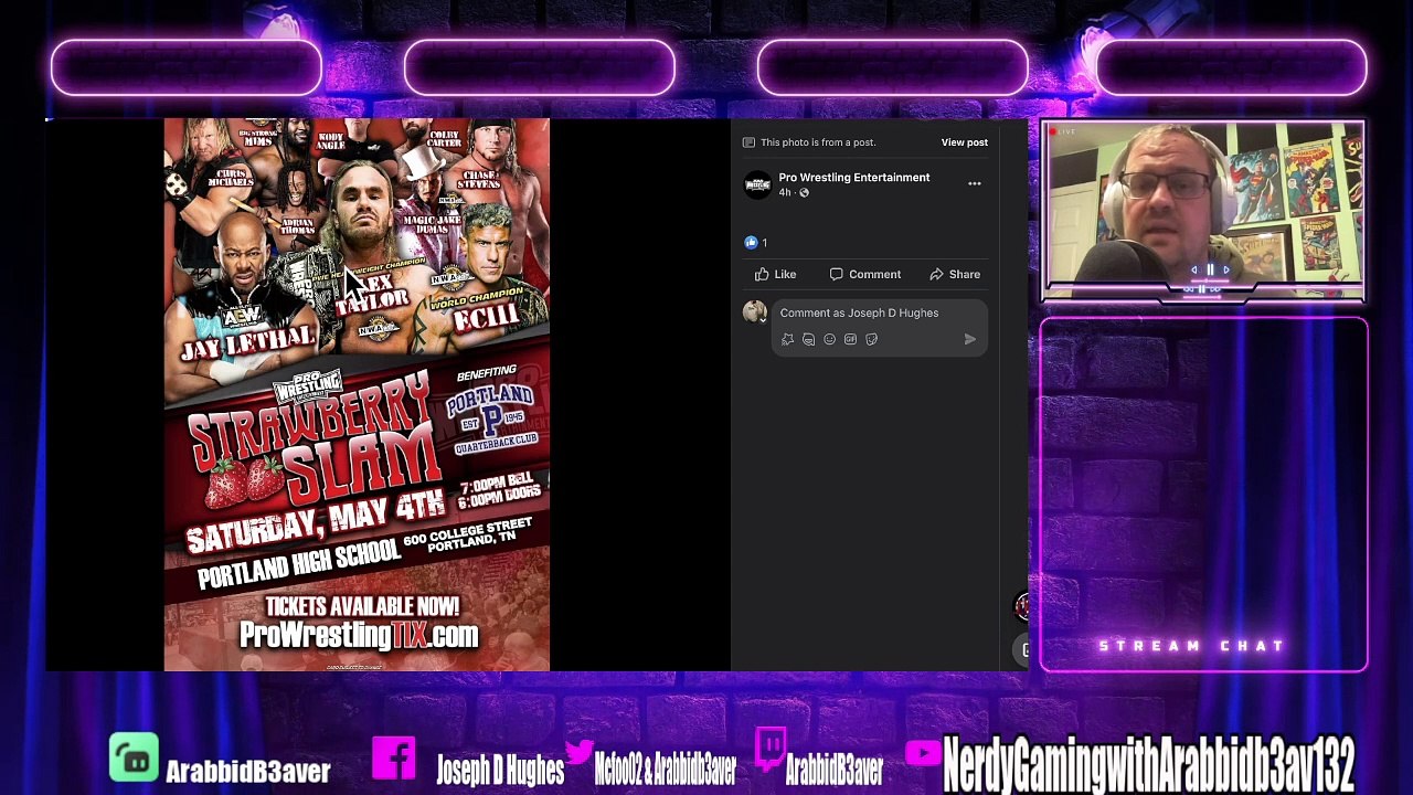 Wrestle Talk Upcoming events news