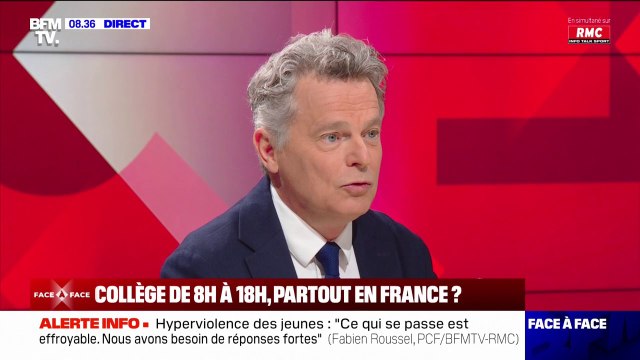Fabien Roussel, secrétaire national du PCF sur Gabriel Attal: Il n'a aucune ambition pour nos enfants