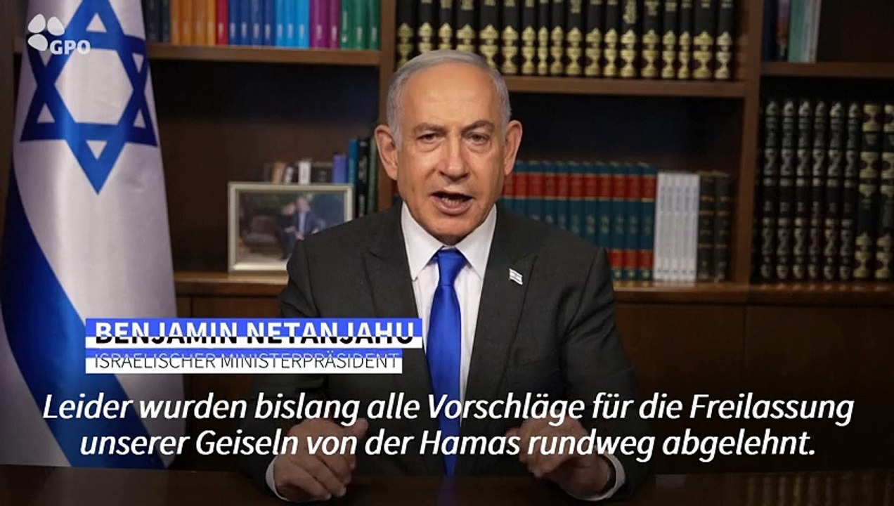 Netanjahu kündigt 'schmerzhafte Schläge' gegen die Hamas an