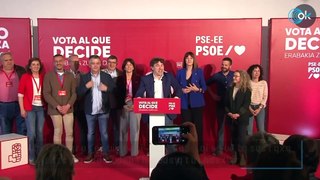El PSOE sube dos escaños en el País Vasco en la campaña autonómica con menor presencia de Sánchez