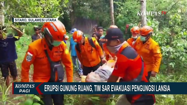 Terdampak Erupsi Gunung Ruang, Landasan Pacu Bandara Sam Ratulangi Dibersihkan dari Abu Vulkanik