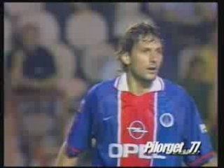 PSG 96/97 PSG-CAEN LEONARDO 1er MATCH