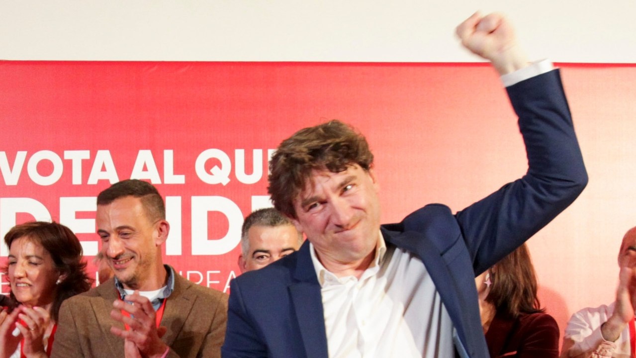 Andueza: "El PSE-EE ha obtenido un extraordinario resultado en estas elecciones"