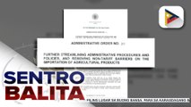 A.O. 20 na layong gawing simple ang importasyon ng agri products, makatutulong sa bansa ayon kay Rep. Salceda