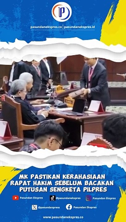 MK Tolak Gugatan Anies-Muhaimin, Tiga Hakim Beri Dissenting Opinion