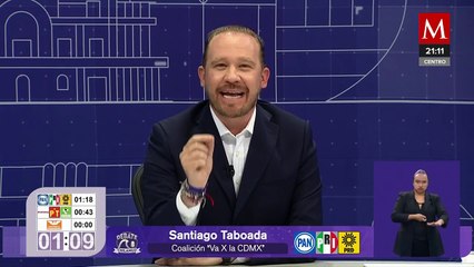 Santiago Taboada se dirige a los trabajadores de CdMx