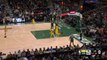 Lopez levels Pacers with sensational dunk