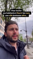 Cette ville incite à fleurir les trottoirs