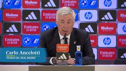 Ancelotti: "No tenemos que bajar los brazos porque LaLiga sigue"