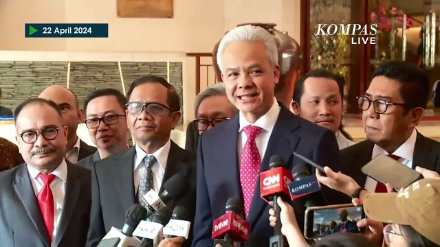 [FULL] Pernyataan Ganjar-Mahfud Jelang Sidang Putusan Sengketa Pilpres 2024 di MK: Sudah Siap!