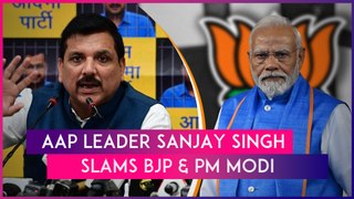 AAP’s Sanjay Singh Attacks PM Modi At INDIA Bloc Rally, Mentions ‘Osama Bin Laden’ & ‘Gabbar Singh’