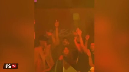 Messi and Antonela spotted at a party in Miami