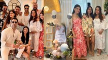 Varun Dhawan Wife Natasha Dalal Baby Shower Celebration Inside Video Viral, Teddy Bear Theme...