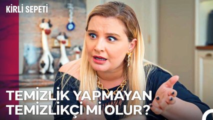 Nergis'in Temizlikçi İmtihanı Tüm Hızlıyla Devam Ediyor - Kirli Sepeti 27. Bölüm