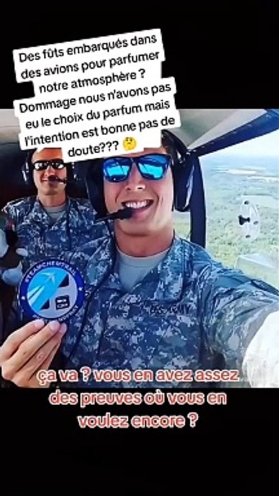 Chemtrails, vous en voulez encore ... Ce ne sont pas les avions de tourisme qui nous déversent du poison et sur les terres et donc sur nous, vos enfants Trop c'est trop faut vraiment partir