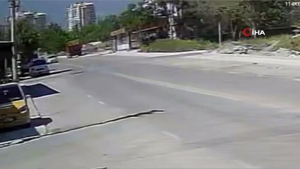 METRELERCE SAVRULDU ÖLÜMDEN DÖNDÜ