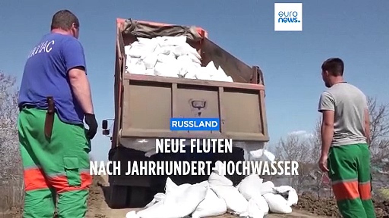 Hochwasser in Russland: 20.000 vor Fluten evakuiert