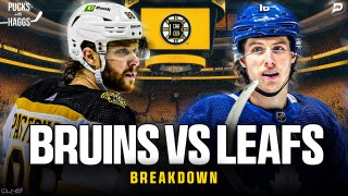 Bruins vs Leafs Breakdown and Predictions w/ Evan Marinofsky | Pucks with Haggs