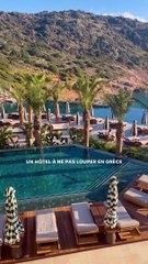Un hôtel à ne pas louper en Grèce