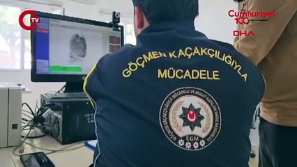 Osmaniye'de durdurulan minibüsten 9 kaçak göçmen çıktı