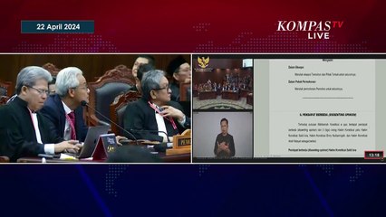 Download Video: [Full] Isi Lengkap Dissenting Opinion Hakim MK Saldi Isra di Sengketa Pilpres 2024: Soroti Bansos