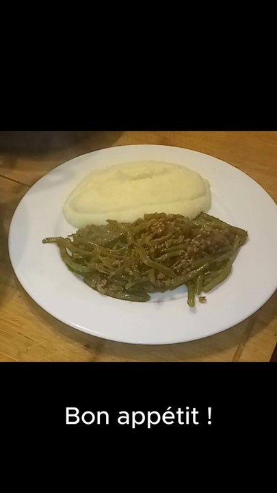 Poêlée Haricots Vert à la tomate    #R.S.R.  (N°25)