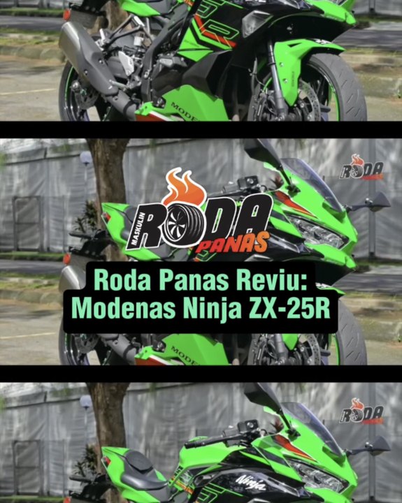 Roda Panas Reviu : Modenas Ninja ZX-25R