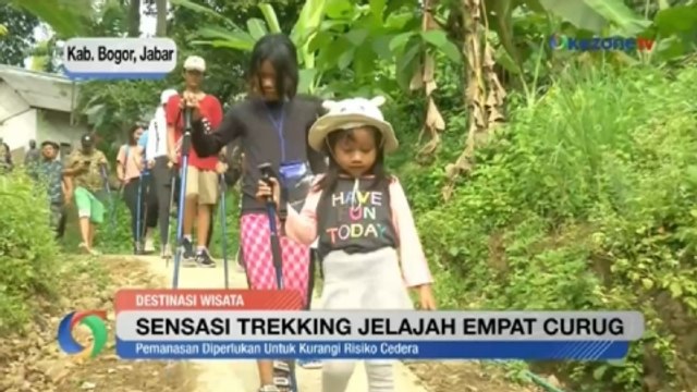 Sensasi Trekking Jelajah Empat Curug di Kabupaten Bogor