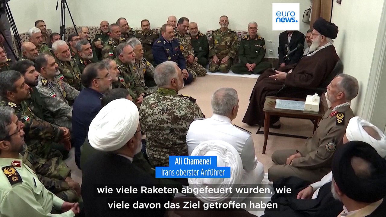 Drohnenschwarm auf Israel: 'Es zählt der Wille der iranischen Nation'