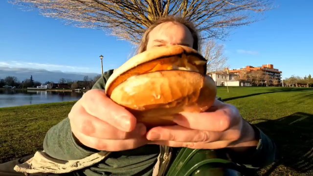 Tim Hortons New Breakfast Sandwich Spicy Habanero Sauce Egg & Sausage Review