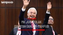 MK Juga Tolak Gugatan Ganjar-Mahfud, Tiga Hakim Kembali Beri Dissenting Opinion