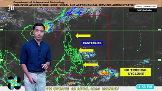Today's Weather, 4 P.M. | Apr. 22, 2024