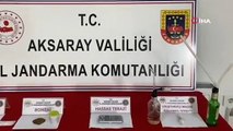 Aksaray'da jandarmadan uyuşturucu operasyonu: 2 gözaltı, 1 tutuklama