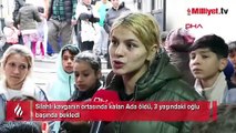 İstanbul'da kan donduran olay! Ada can verirken, 3 yaşındaki oğlu başında bekledi