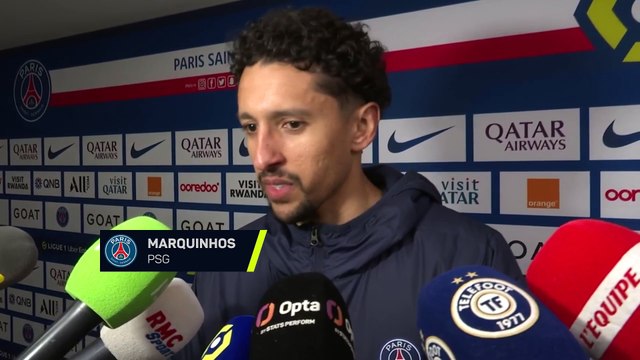 Marquinhos : C'était important d'enchaîner après Barcelone